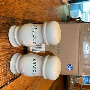 Primatives by Kathy salt and pepper shaker new in box